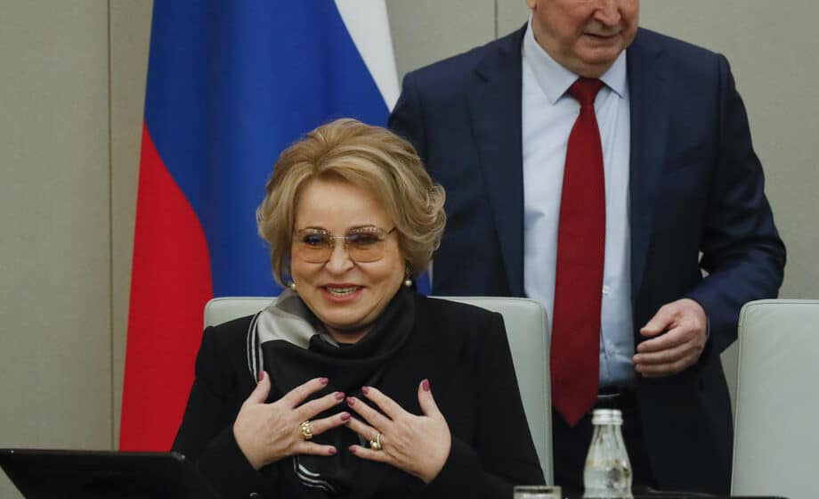 Matvijenko iznenađena: Rusija ni eksere ne proizvodi već ih uvozi 1