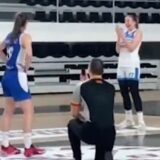 Podgorica: Sudija prekinuo meč, pa zaprosio košarkašicu 13