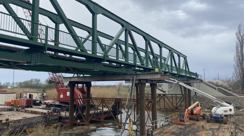 Završena izgradnja novog železničkog mosta u Zrenjaninu