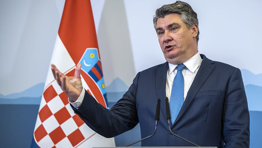 Kabinet predsednika Hrvatske: Laž je da je MIlanović negirao genocid u Srebrenici 1