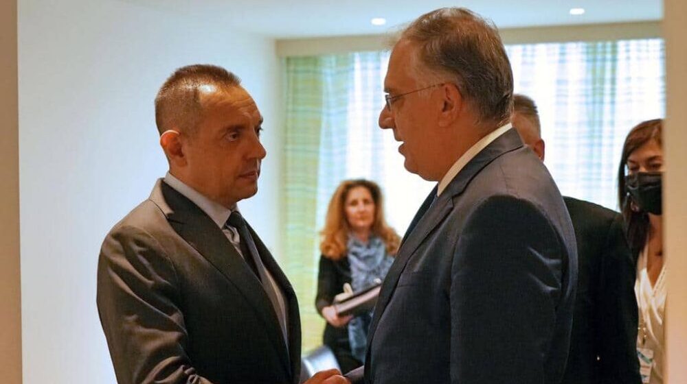 Vulin sa Teodorikakosom o nastavku saradnje u oblasti unutrašnjih poslova 1