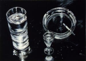 Novosadski umetnik: Crtanjem i slikanjem preboleo sam uspomene na rat, izbeglištvo i kolektivni centar 3 Novosadski umetnik: Crtanjem i slikanjem preboleo sam uspomene na rat, izbeglištvo i kolektivni centar 3