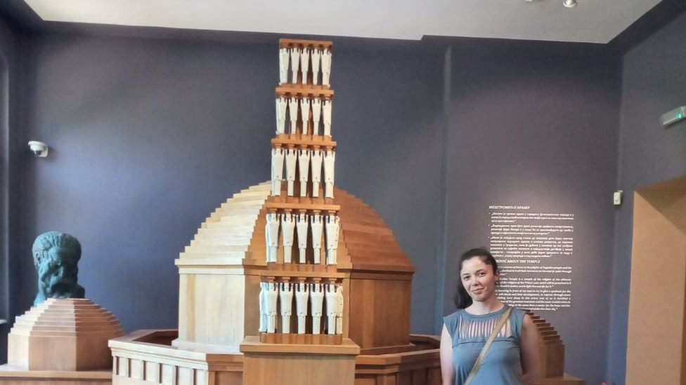 Maketa Hrama na Gazimestanu