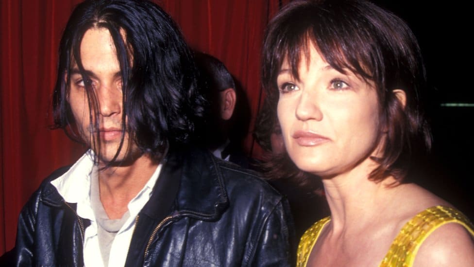 Džoni Dep i Elen Barkin 1994. godine