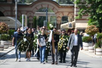 Sahranjen Veselin Simonović, glavni i odgovorni urednik portala Nova.rs 2