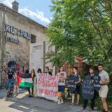 Žene u crnom protestovale protiv okupacije Palestine tokom festivala „Fa-la-fel“ 5
