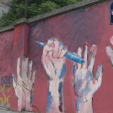 Na mural Ratku Mladiću bačena kofa kreča 10