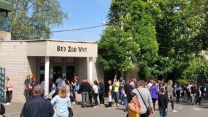 Koliko ljudi tokom godine ode u Beogradski zoološki vrt? 9
