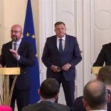 Mišel se u Sarajevu sastao sa članovima Predsedništva BiH 1