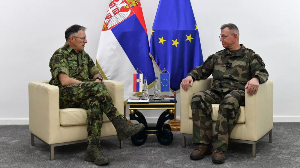 Mojsilović sa komandantom operacije snaga Evropske unije u BiH 1