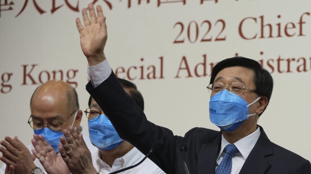 Džon Li izabran za novog lidera Hongkonga 12