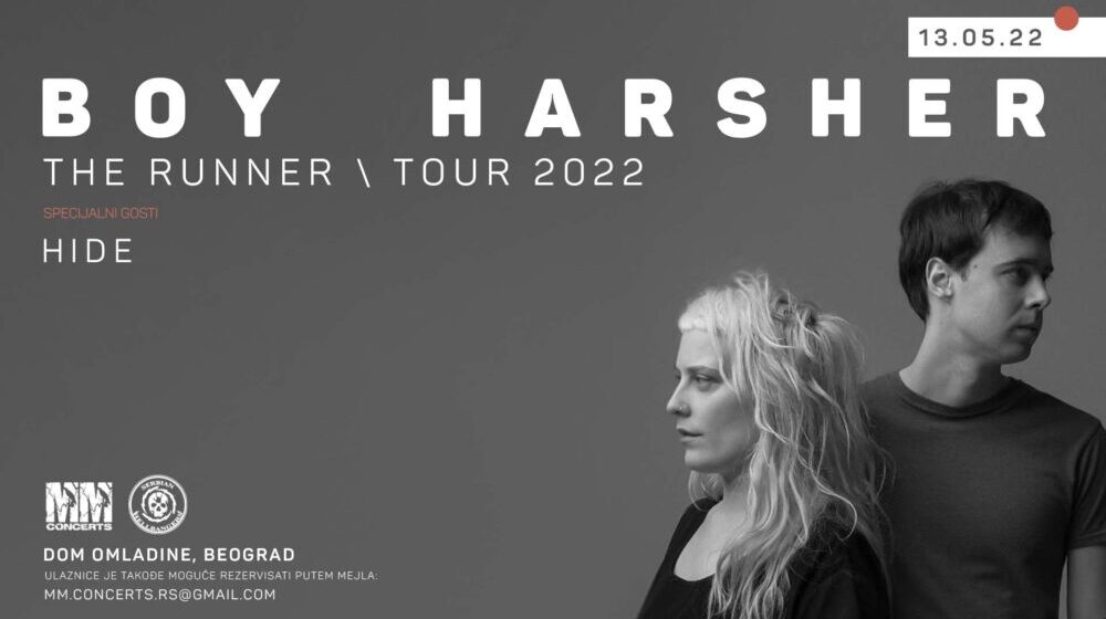 Kultno ime svetske underground scene Boy Harsher u petak u Domu omladine Beograda 1