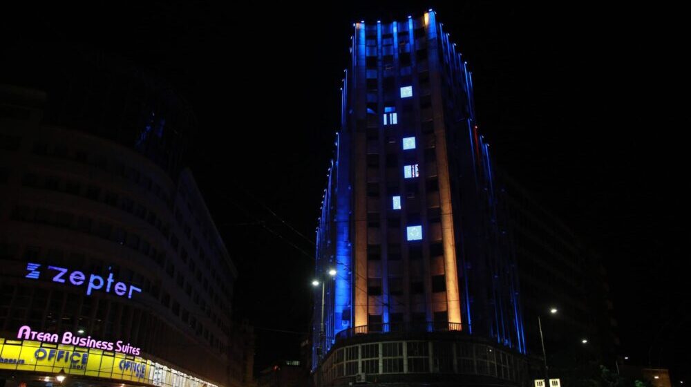 Simboli Beograda večeras u bojama EU 12
