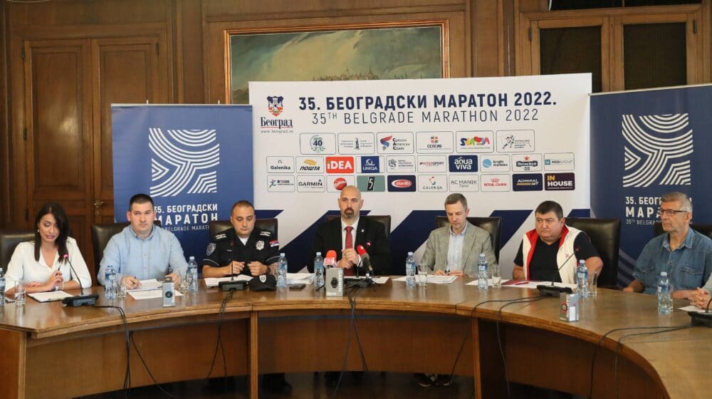 Beogradski maraton 15. maja pod sloganom "Prijateljstvo na duge staze" 1