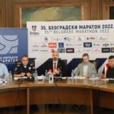 Beogradski maraton 15. maja pod sloganom "Prijateljstvo na duge staze" 5