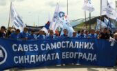 Sindikalisti iz cele Srbije na protestu u Leskovcu poručili da neće više da ćute 5