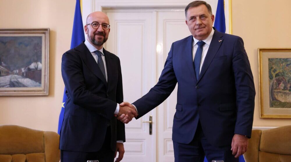 Dodik posle sastanka sa Mišelom: BiH treba novu evropsku perspektivu 1