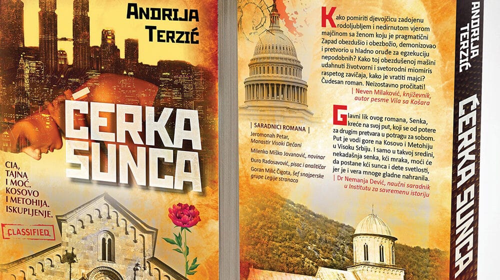 „Ćerka sunca“, novi roman Andrije Terzića 1