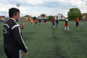 Dejan Osmanović, trener i predsednik vranjskog Radničkog, i u 48. godini zaigra i postiže golove 2