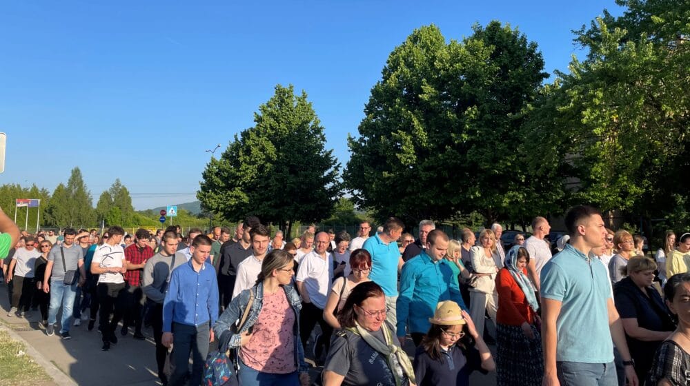 Litija u čast Svetog Vasilija koji je “spasio” Duvanište od kasetnih bombi 1