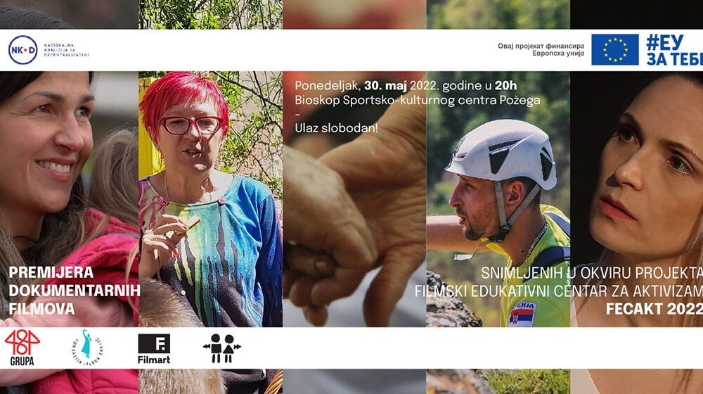 Premijera filmova snimljenih u okviru projekta Filmski edukativni centar za aktivizam 1