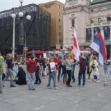 Protest "Rusi, Ukrajinci, Belorusi i Srbi zajedno protiv rata" (FOTO) 5