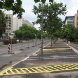 Novi Sad: Obnovljena parking mesta na Bulevaru oslobođenja 12