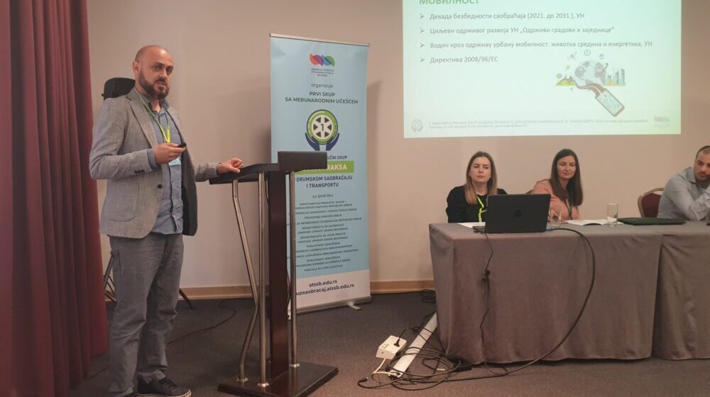 Na skupu "Dobra praksa u drumskom saobraćaju i transportu" Boranin predstavio svoj rad 1