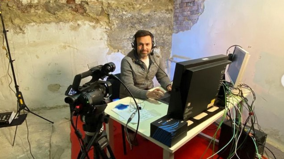 Ukrajinski komentator prenosio Evroviziju iz skloništa 1