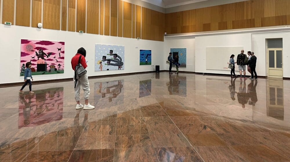 U Nišu otvorena prva samostalna izložba slikara Tadije Janičića 1