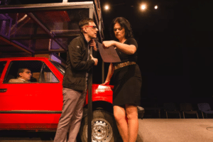 Premijera „Uspomene na ’Crvenu Zastavu’” u kragujevačkom Teatru 3 Premijera „Uspomene na ’Crvenu Zastavu’” u kragujevačkom Teatru 3