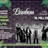 Koncert za Kvintet i glumca "Druga strana filma", 19. maja u klubu Lisabon, u mts Dvorani 8