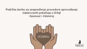 U GAK Narodni front i dalje ćute na optužbe o nehumanom postupanju za vreme sprovođenja procedure indukovanog pobačaja 3