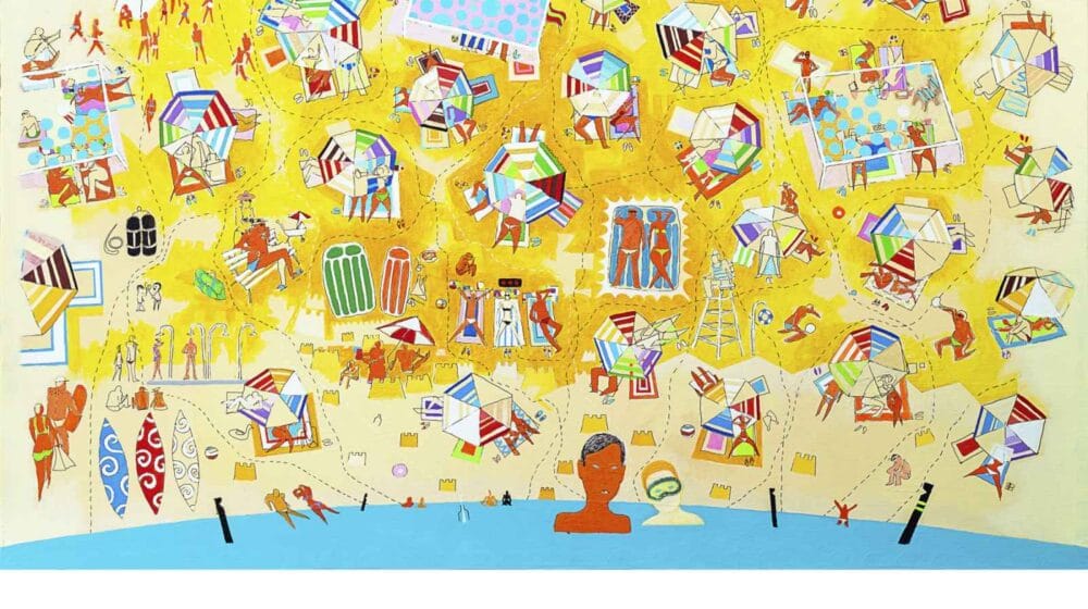 Zrenjanin: Izložba Petra Šušulića "On the beach" 1