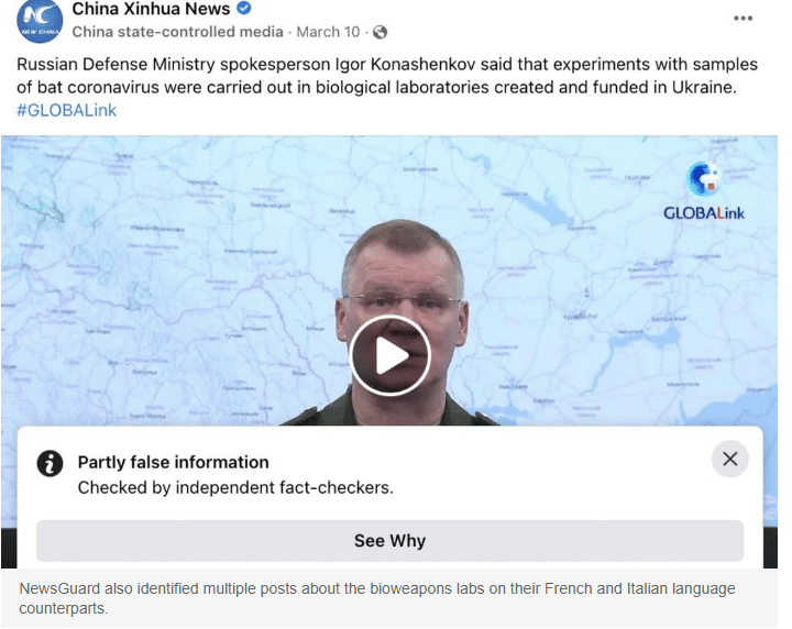 Najveći deo proruskih dezinformacija potiče iz Kine 2