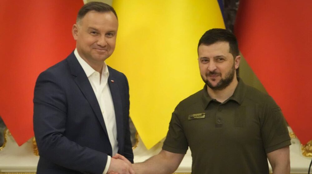 Poljski predsednik Duda u nenajavljenoj poseti Kijevu, obratio se ukrajinskom Parlamentu 1