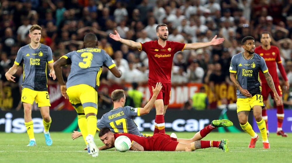 Roma pobedila Fejenord i osvojila prvu titulu u Ligi konferencija 1