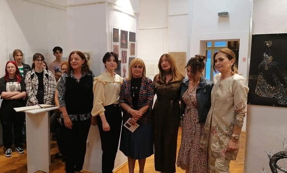 Otvorena izložba nagrađenih učenika u Kulturnom centru Šabac 1