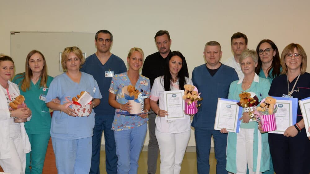 U zrenjaninskoj bolnici uručena priznanja odeljenjima 1