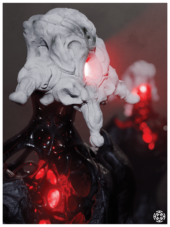 Izložba radova koji stilizovano predstavljaju trulež društva 6