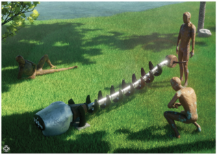 Izložba radova koji stilizovano predstavljaju trulež društva 7