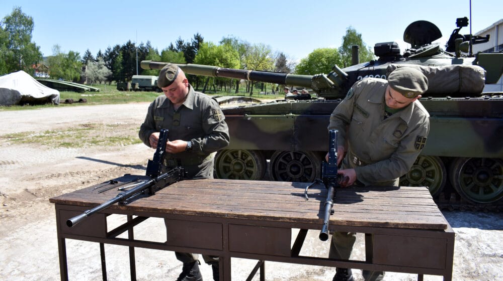 Ministarstvo odbrane: Redovna obuka tenkovskih jedinica u Vranju 1