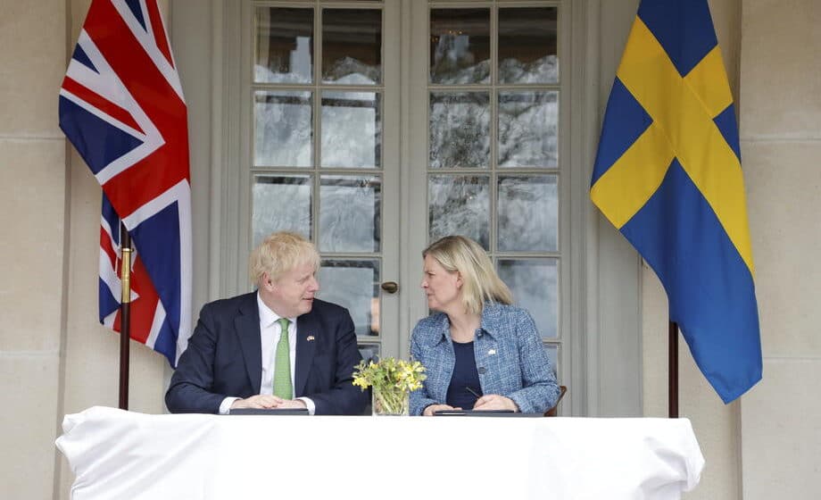 Džonson i Anderson: U slučaju napada, Britanija i Švedska bi pomagale jedna drugoj na različite načine 1