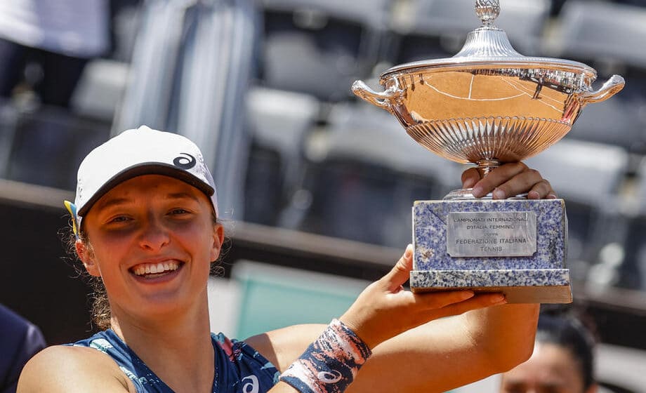 Švjontek srećna zbog nove titule na Rolan Garosu 1