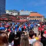 Zaječarski maturanti zaplesali kadril u okviru manifestacije „Qadrille European dance festival“ 2