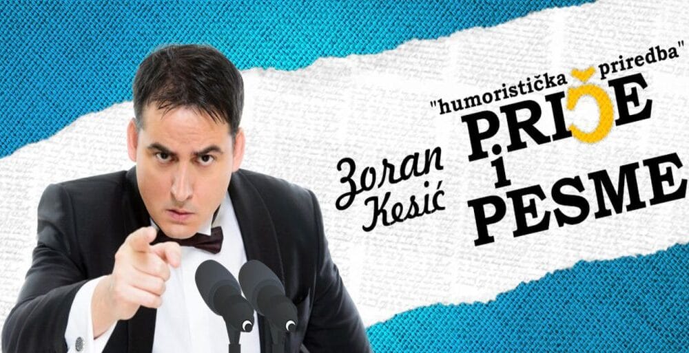 Zoran Kesić u svojoj humorističkoj priredbi „Priče i Pesme“ na Paliću 1