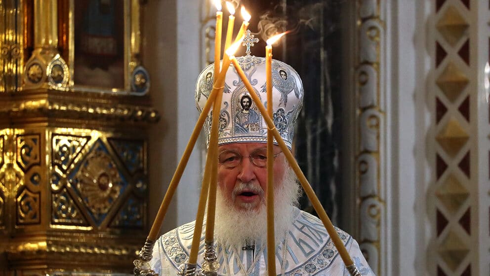 Ruska pravoslavna crkva: Sankcije patrijarhu Kirilu "apsurdne" i "besmislene" 1