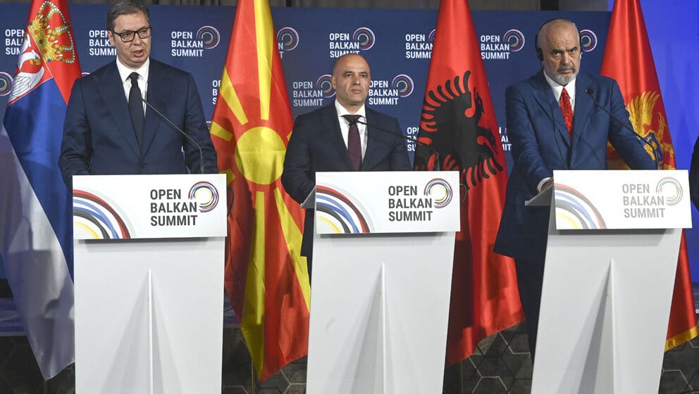 Open Balkans Summit in Ohrid, North Macedonia