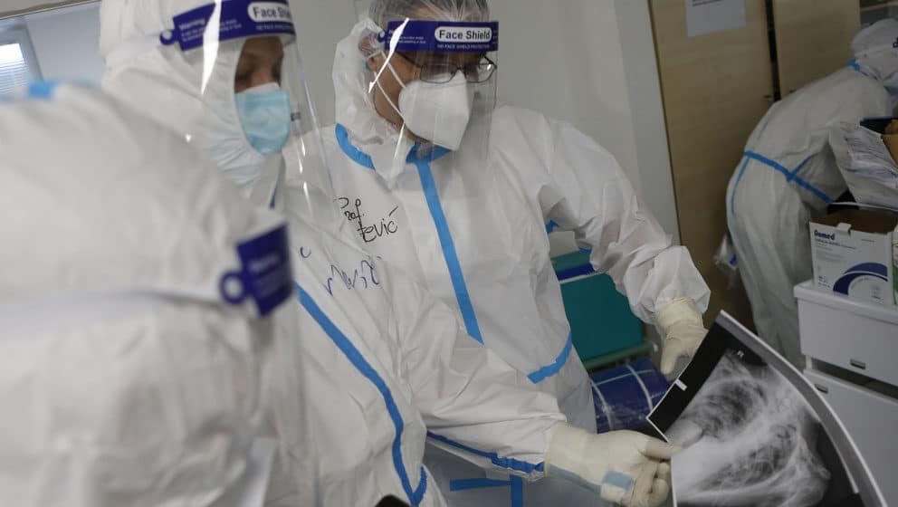 Covid-19 hospital in Belgrade