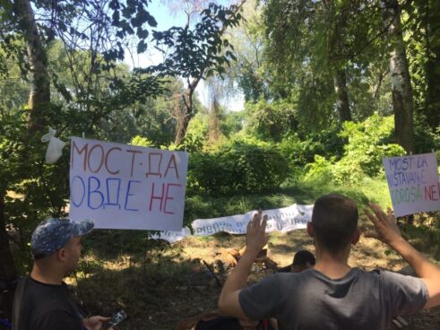 "I naprednjaci se protive uništavanju grada": Peti dan kampa na Šodrošu 6